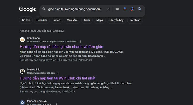 Sacombank giao dịch